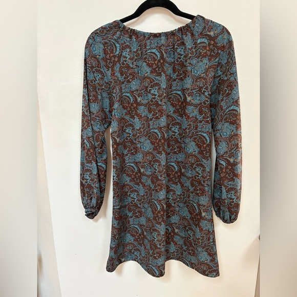 Vintage paisley altard state shift dress, size medium - Picture 2 of 3